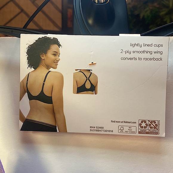 NEW JOYSPUN T- SHIRT SIZE 36 DDD PURPLE FULL COVERAGE BRA - Picture 9 of 11